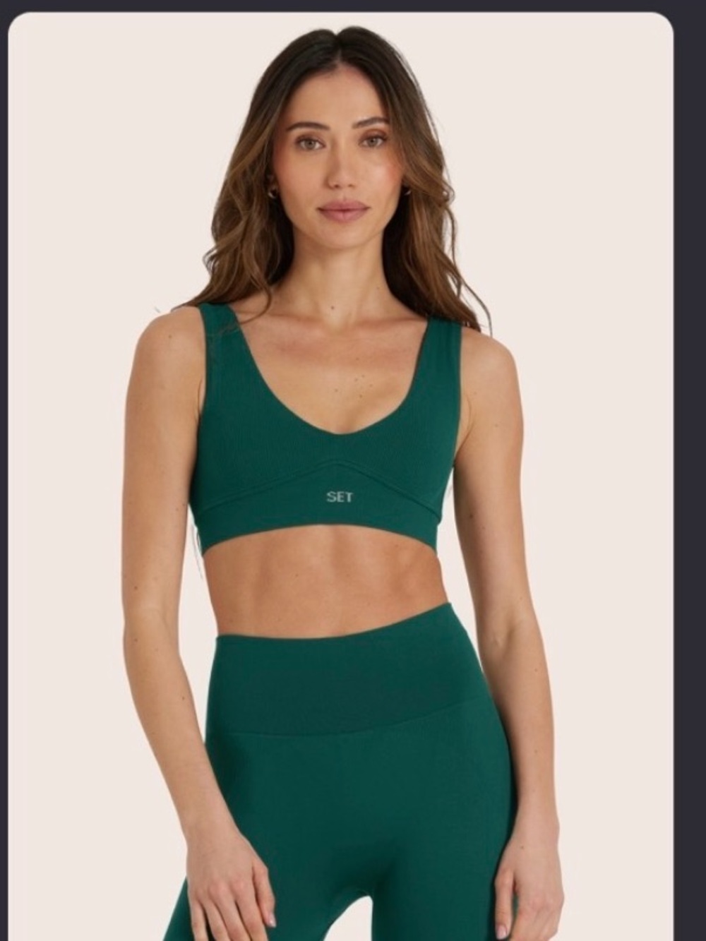 Set Active - Sculptflex Power Dive Bra in Mojito